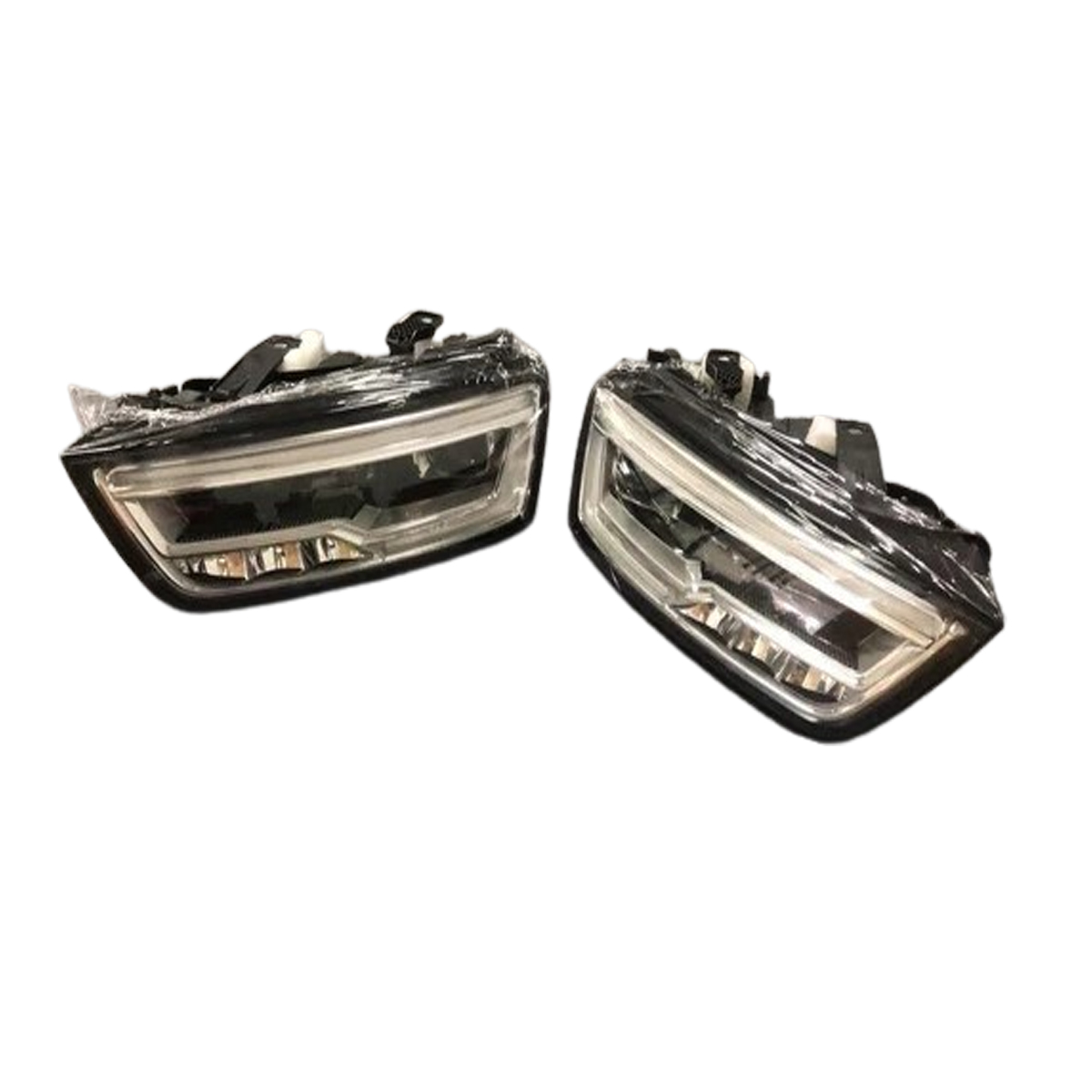 Headlight Headlamp Left 8UD941005 & Right 8UD941006 (With Blaster) Compatible With AUDI Q3 2010-2015