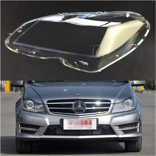 Mercedes Benz W204 C-Class Headlight Glass