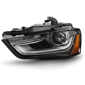 Headlight Headlamp Left Headlight Headlamp Left 8KD941005B & Right 8KD941006B (Without Blaster) Compatible With AUDI A4 (2011-2013)