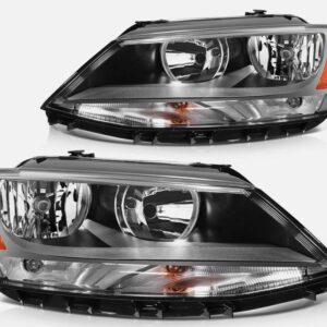 VW Jetta MK6 Headlight LH & RH – 5C7941005 (LH) & 5C7941006 (RH) | Without Blaster Module