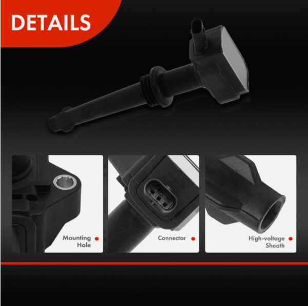 Ignition Coil,  RANGE ROVER III L322, RANGE ROVER SPORT I L320, RANGE ROVER SPORT II L494,Jaguar Xf, Jaguar Xj,Jaguar XKR, LR010687 - Image 3
